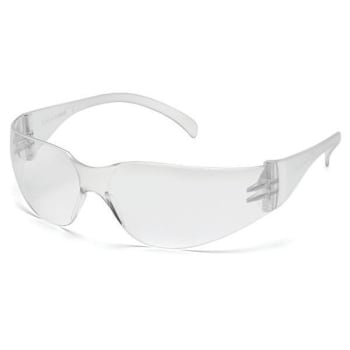 Pyramex®-Intruder® Safety Glasses-Clear Temples-Clear Lens Case Of 12
