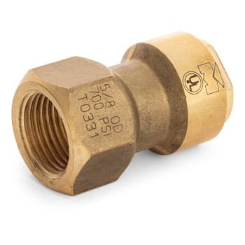 Mueller Streamline 5/8od Flare X ACP SAE Package Of 10