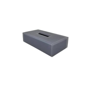 Image for Sleepnest Flat/Rectangular Tissue Box Cover Slate Case Of 8 from HD Supply