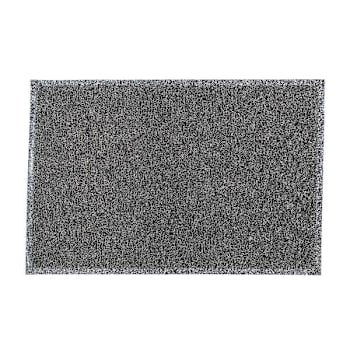 Floortex Doortex® Twistermat Indoor Entrance Mat Black/White 20"X32"