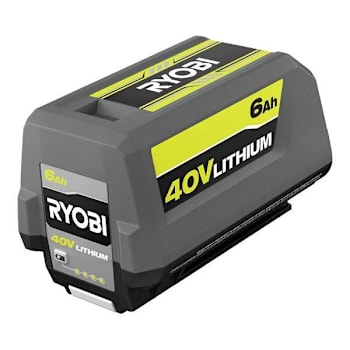 Image for Ryobi 40v Lithium-Ion 6.0 Ah High Capacity Battery from HD Supply