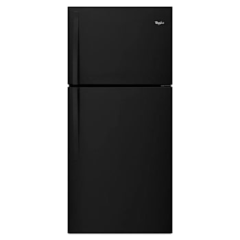 Image for Whirlpool ENERGY STAR 19 Cu. Ft. Top Freezer, Black, ADA Compliant from HD Supply