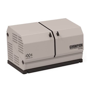 Image for Champion 14,000-Watt Dual Fuel Liquid Propane/Gas House Home Standby Generator from HD Supply