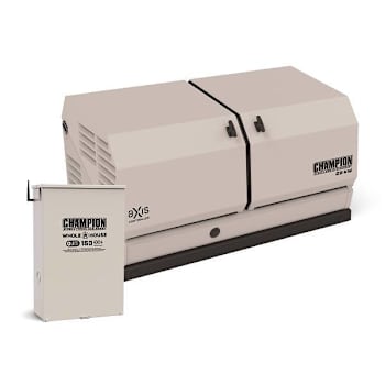 Image for Champion 22,000-Watt Dual Fuel Liquid Propane/Gas House Home Standby Generator from HD Supply