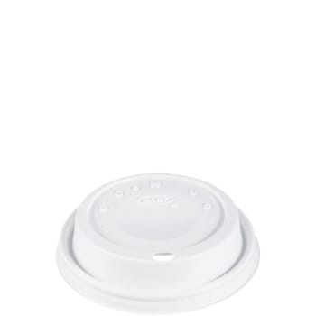 Dart 10-14oz Sip-Thru Cappucino Lid Case Of 1000