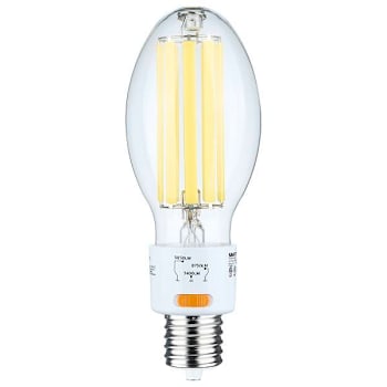 SATCO LED Ed28 HID Replacement, Ex39 Base, 5000k, 30/38/45 Watts, Clear