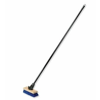 Image for Ability One Skilcraft Flexsweep Broom, 59" Metal Handle, Black/Blue from HD Supply