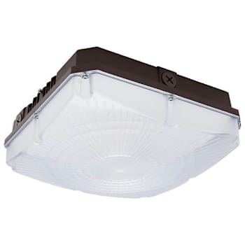SATCO 10" LED Field Canopy Fixture, 3 CCT Selectable, 45/60/70 Watt
