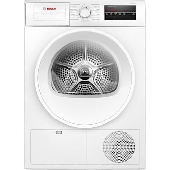 Bosch 300 Series 24 In. 4 Cu. Ft. 240 V Stackable COMPACT Elec. Dryer Wh, Estar