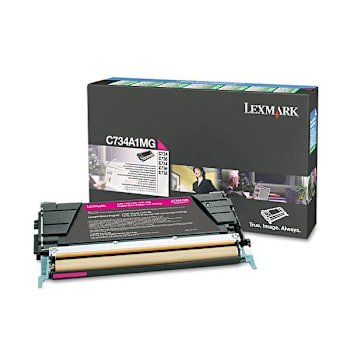 Lexmark Return Program Toner 6,000 Page-Yield Magenta