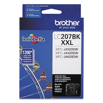 Image for Brother Lc207bk Innobella Super High-Yield Ink 1,200 Page-Yield Black from HD Supply