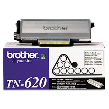 Image for Brother Tn620 Toner 3,000 Page-Yield Black from HD Supply
