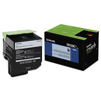 Image for Lexmark Return Program Extra High-Yield Toner 8,000 Page-Yield Black from HD Supply