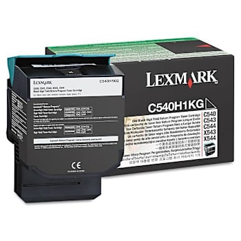 Image for Lexmark Return Program High-Yield Toner 2,500 Page-Yield Black from HD Supply