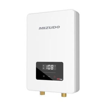 Mizudo 6500w Electric Tankless Water Heater Undersink 240v 27.1a