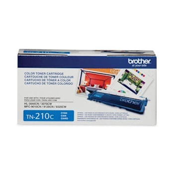 Image for Brother Tn210c Toner 1,400 Page-Yield Cyan from HD Supply