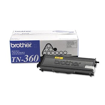 Image for Brother Tn360 High-Yield Toner 2,600 Page-Yield Black from HD Supply