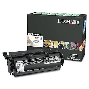 Image for Lexmark Return Program High-Yield Toner 25,000 Page-Yield Black from HD Supply