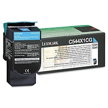 Lexmark Return Program Extra High-Yield Toner 4,000 Page-Yield Cyan