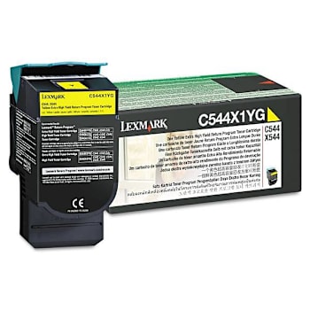 Image for Lexmark Return Program Extra High-Yield Toner 4,000 Page-Yield Yellow from HD Supply