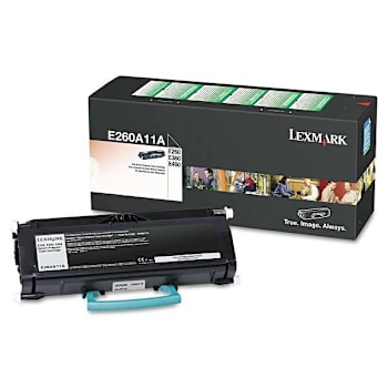 Image for E260a11a Return Program Toner, 3,500 Page-Yield, Black from HD Supply