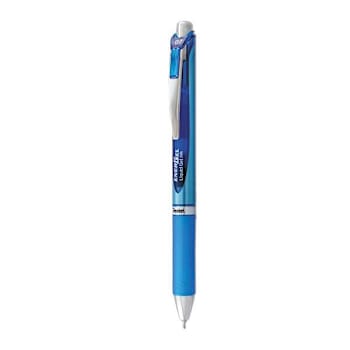 Image for Pentel Energel Rtx Gel Pen Retractable Med .7mm Blue Ink Blue/Light Blue Barrel from HD Supply