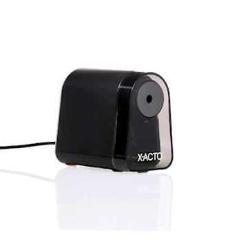 X-Acto Mighty Mite Electric Pencil Sharpener Ac-Powered Black/Gray/Smoke