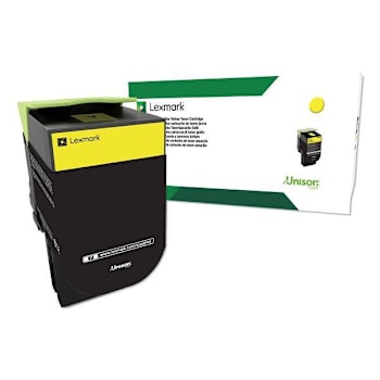 Image for Lexmark Return Program High-Yield Toner 3,000 Page-Yield Yellow from HD Supply