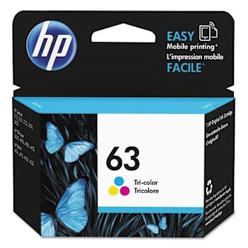 Image for HP 63 Tri-Color Original Ink Cartridge from HD Supply
