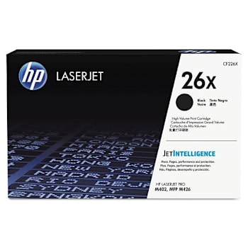Image for HP 26x, (Cf226x) High-Yield Black Original Laserjet Toner Cartridge from HD Supply