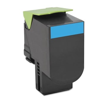 Lexmark Return Program High-Yield Toner 3,000 Page-Yield Cyan