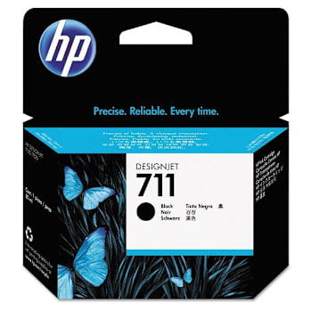 Image for HP 711 Black Original Ink Cartridge from HD Supply