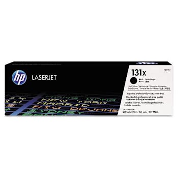 Image for HP 131x High-Yield Black Original Laserjet Toner Cartridge from HD Supply