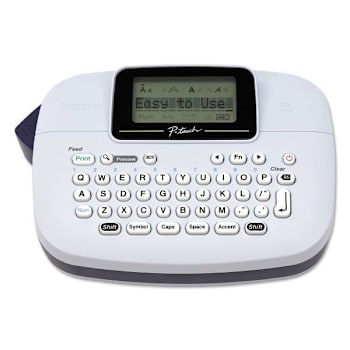 Image for Brother Pt-M95 Handy Label Maker 2 Lines 4.5 X 6.13 X 2.5 from HD Supply