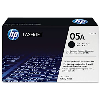 Image for HP 05a Black Original Laserjet Toner Cartridge from HD Supply