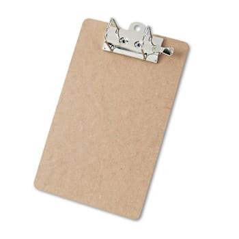 Image for Saunders Recycled Hardboard Archboard Clipboard 2.5" Clip Capacity Brown from HD Supply