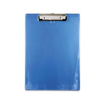 Image for Saunders Recycled Plastic Clipboard 0.5" Clip Capacity Ice Blue from HD Supply