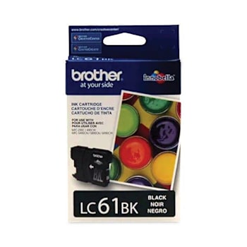 Image for Brother Lc61bk Innobella Ink 450 Page-Yield Black from HD Supply