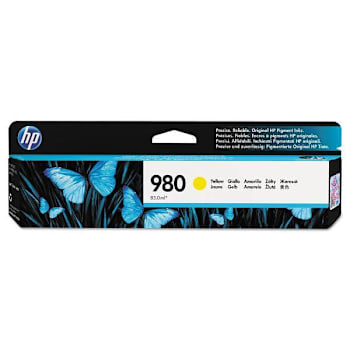 Image for HP 980, (D8j09a) Yellow Original Ink Cartridge from HD Supply