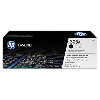 Image for HP 305a, (Ce410a) Black Original Laserjet Toner Cartridge from HD Supply