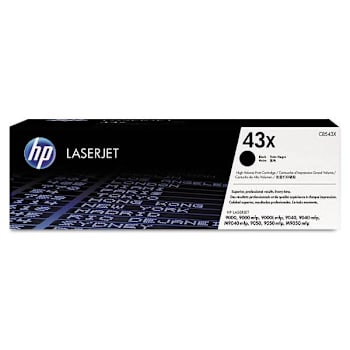 Image for HP 43x High-Yield Black Original Laserjet Toner Cartridge from HD Supply