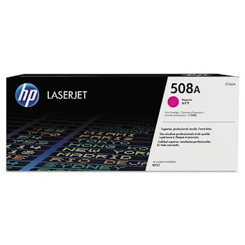 Image for HP 508a Magenta Original Laserjet Toner Cartridge from HD Supply