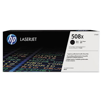 Image for HP 508x, (Cf360x) High-Yield Black Original Laserjet Toner Cartridge from HD Supply