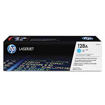 Image for HP 128a Cyan Original Laserjet Toner Cartridge from HD Supply