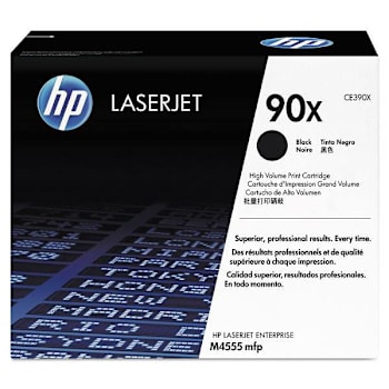 Image for HP 90x High-Yield Black Original Laserjet Toner Cartridge from HD Supply