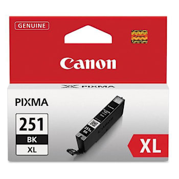Image for Canon Cli-251xl Chromalife100+ High-Yield Ink 5,530 Page-Yield Black from HD Supply
