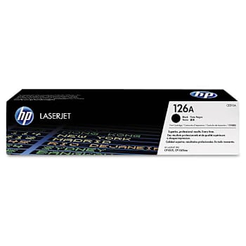 Image for HP 126a Black Original Laserjet Toner Cartridge from HD Supply