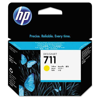 Image for HP 711, (Cz132a) Yellow Original Ink Cartridge from HD Supply