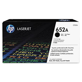 Image for HP 652a Black Original Laserjet Toner Cartridge from HD Supply