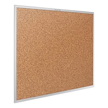 Image for Quartet Classic Series Cork Bulletin Board 36" X 24" Tan Surface Anodized Frame from HD Supply